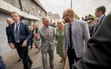 Photo Gallery:  Royal Visit, Prince Charles and Camilla greeted at Cartoon Saloon