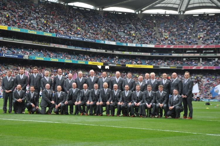 The All-Ireland winning hurlers from Kilkenny who claimed the double in 1992/1993