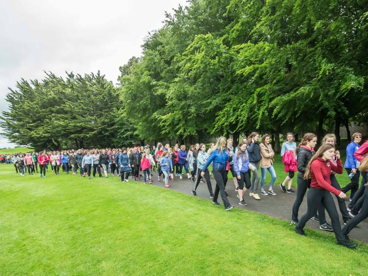 700 people gather at the Castle Park in Kilkenny to remember Ciara