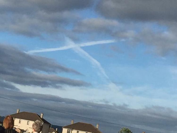 Was cross in the Kilkenny city  sky a sign?