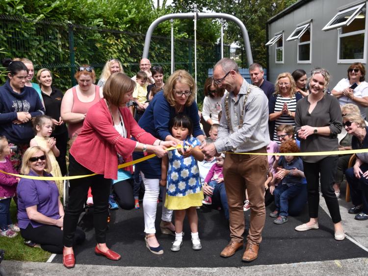 Sunshine and smiles at O'Neill Centre in Kilkenny for opening of revamped play area
