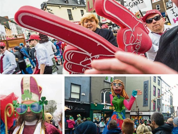 Trump takes no prisoners, St Patrick unfazed as parade rolls through Kilkenny City