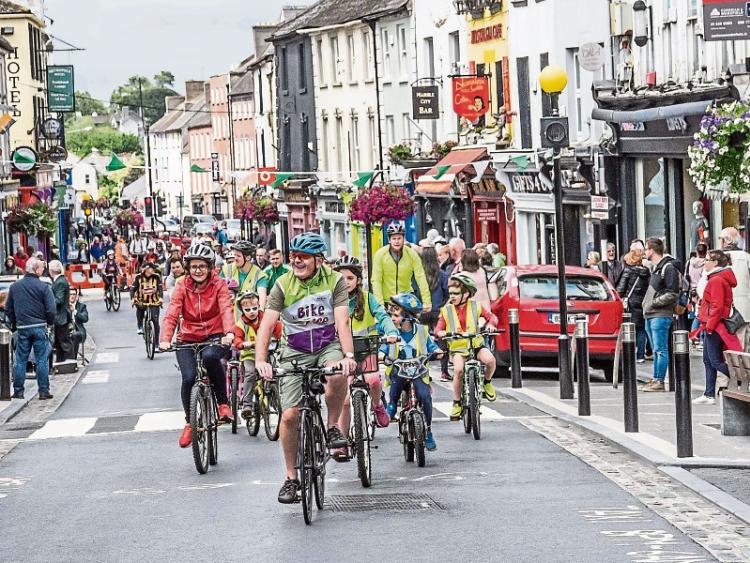 Cyclists of all ages get on their bikes for a wheely good time in Kilkenny