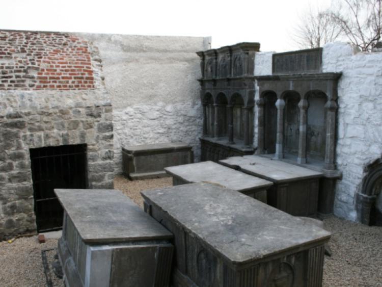 Shee burial tombs at St Mary's following restoration.