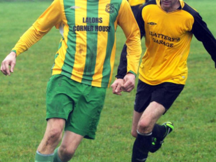 Paul Murphy in action for East End United during the 2013/14 campaign. The Bennettsbridge club wont field a team this season.