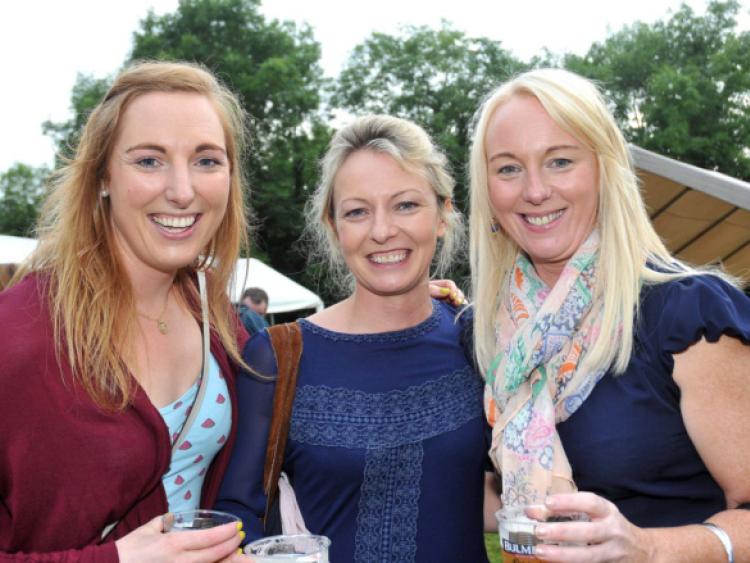 At Ballykeeffe Amphitheatre for Mundy were, from left, Jean Orr, Lakeside; Susan Murphy and Alice McGarry, Troyswood. Picture: Michael Brophy.