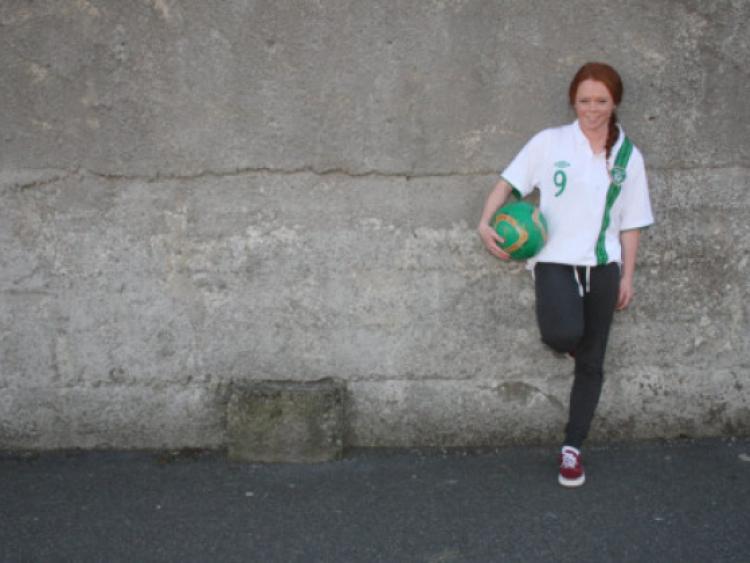 Kilkenny's Jenny Clifford, who played for the Republic of Ireland's under-17 women's team in their UEFA qualifiers in Russia and Romania. Photo: Eoin Hennessy