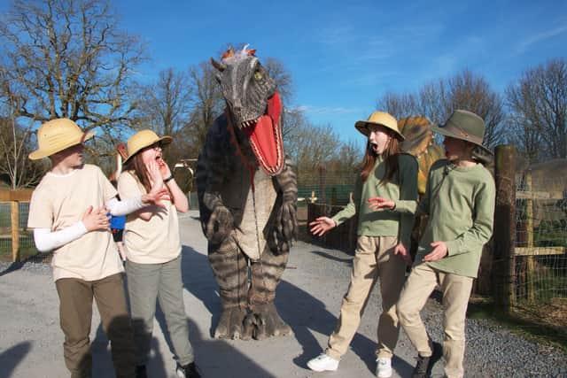 Alongside the Wonka fun, Jurassic Newpark takes on a colourful seasonal feel for Easter. Young visitors can meet the Easter Bunny, cuddle baby rabbits and spot spring lambs in the petting farm, before hopping aboard the Wonka Express for a journey where storytelling and prehistoric adventure meet.