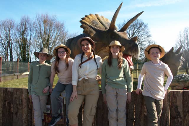 Jurassic Newpark will feature on an episode of Siar Linn on CÚLA, TG4's children's channel