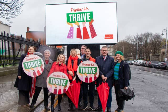 Together We Thrive campaign launch. Photo: Aodhán Ó Ríordáin