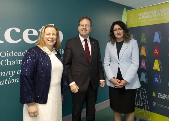 Minister Lawless during the Kilkenny visit