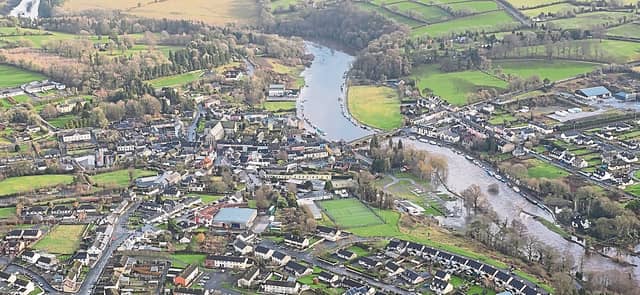 Recent flooding in Graignamanagh