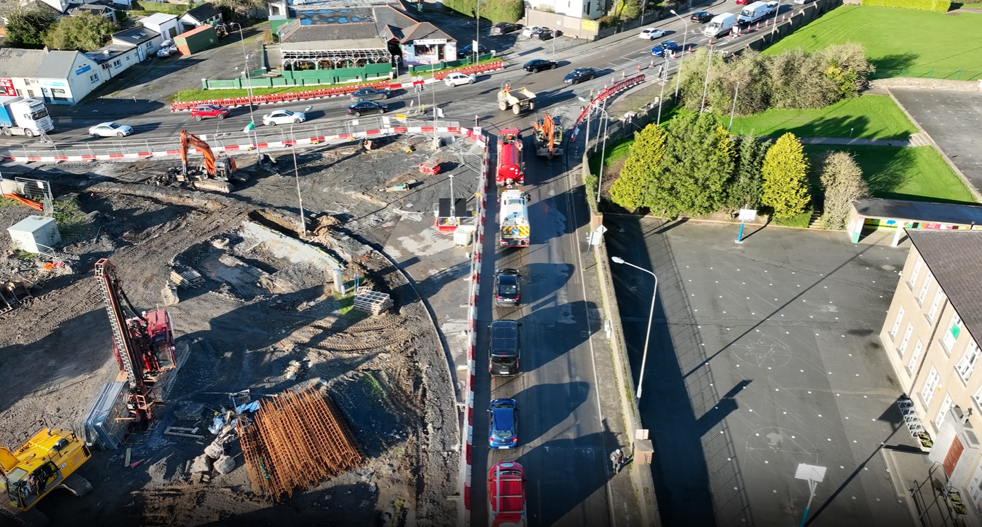 Abbey Road/Fountain Street Junction in Ferrybank