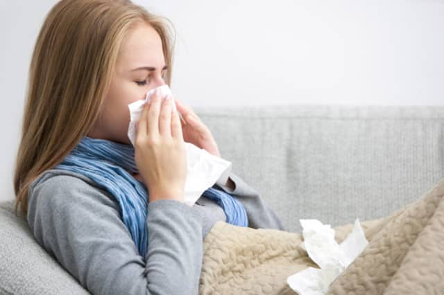 The flu virus is easily spread