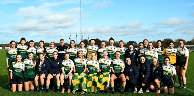 The Muckalee LGFA squad that will contest Sunday’s Leinster junior club final at Parnell Park. Picture: Sportsfile