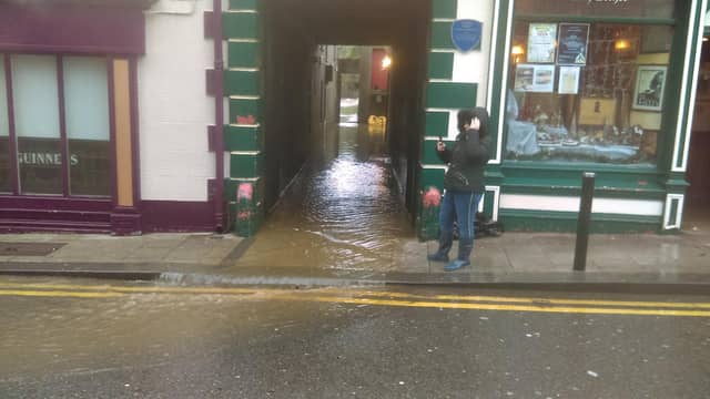 Flooding in Graiguenamanagh