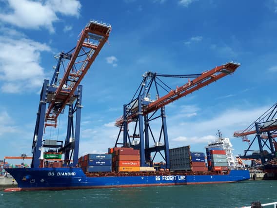 Waterford Port situated at Belview, Co Kilkenny