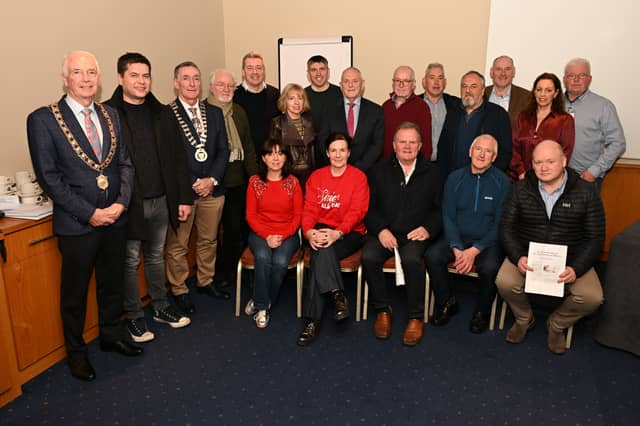 Local and national politicians were in attendance at the meeting