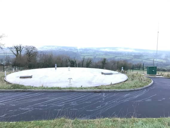 Water treatment infrastructure in the Inistioge area