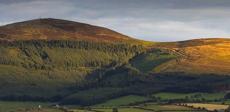 Brandon Hill is the highest peak in Kilkenny