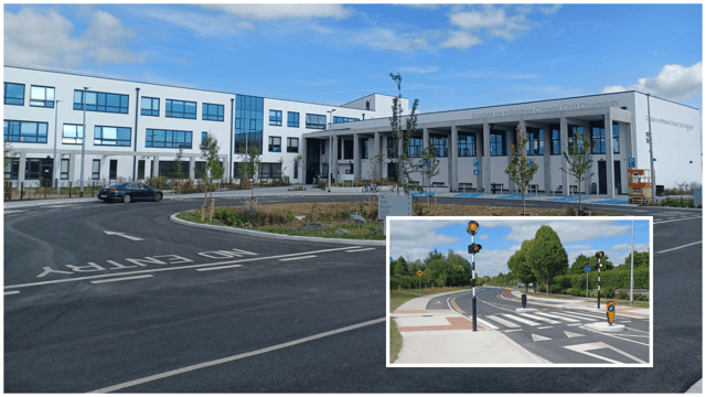The new CBS Kilkenny school site