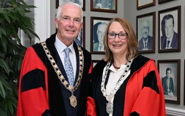 Mayor of Kilkenny, Cllr John Coonan, pictured with Deputy Mayor of Kilkenny, Cllr Maria Dollard