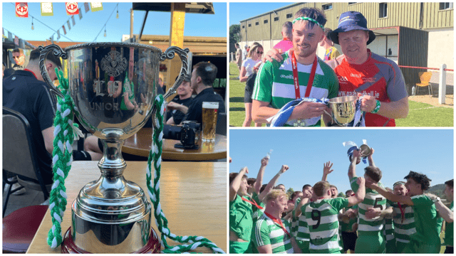 Evergreen were crowned LFA Leinster Junior Cup champions on Sunday
