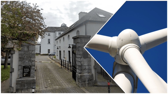 The special meeting on the wind farm application was held at County Hall, Kilkenny (File Photo)