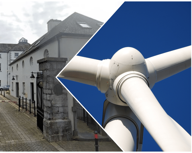 The special meeting on the wind farm application was held at County Hall, Kilkenny (File Photo)