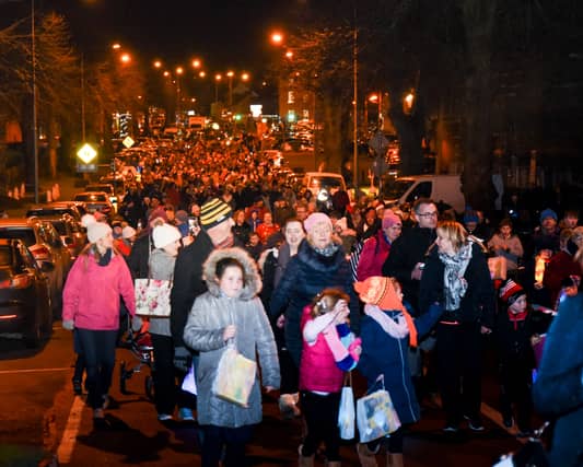 Enjoying the inaugural Festival of Light (File Photo)