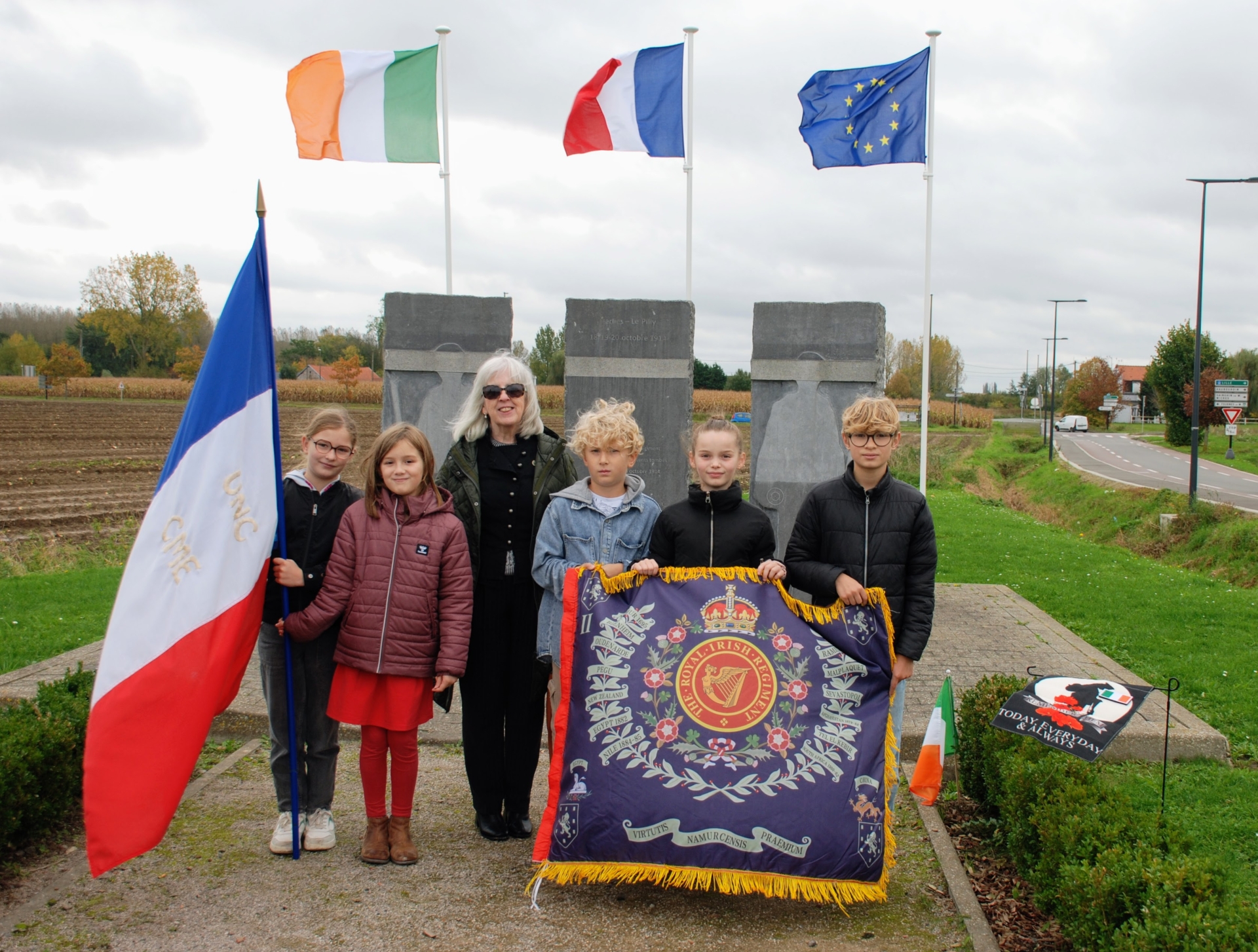 Kilkenny visitors mark the 110th anniversary of the Battle of Le Pilly ...