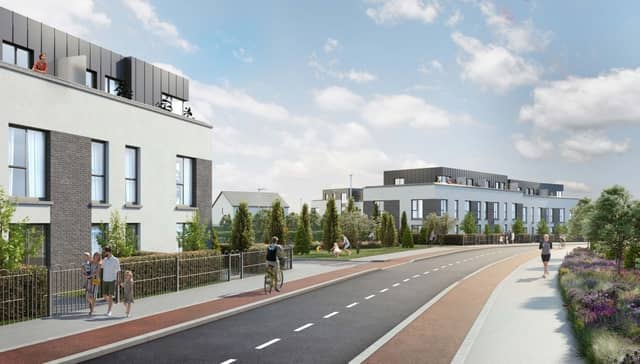 A CGI rendering submitted in the original application to Kilkenny County Council