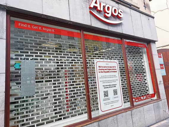 The ex-Argos branch on High Street in Kilkenny City