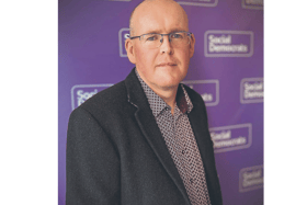 Social Democrats candidate, Martin O'Neill