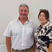 Cllr Ger Frisby and Cllr Jenny Catt Slattery