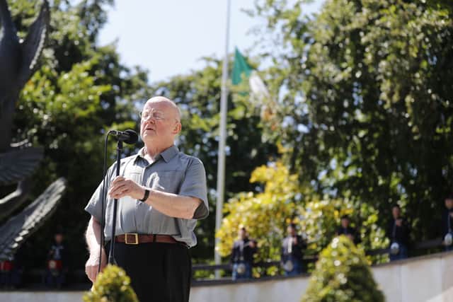 Speaking at the ceremony, Irish premier Simon Harris said: “It is fitting that in this special place in our capital city, a place for reflection and recollection, that we gathered to commemorate those 48 young people who went out to enjoy themselves on Valentine’s eve in 1981 and never came home.