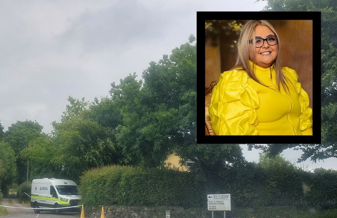 The scene of the fatal dog attack on Nicole Morey (insert) in Ballyneety I PICTURE: Brendan Gleeson