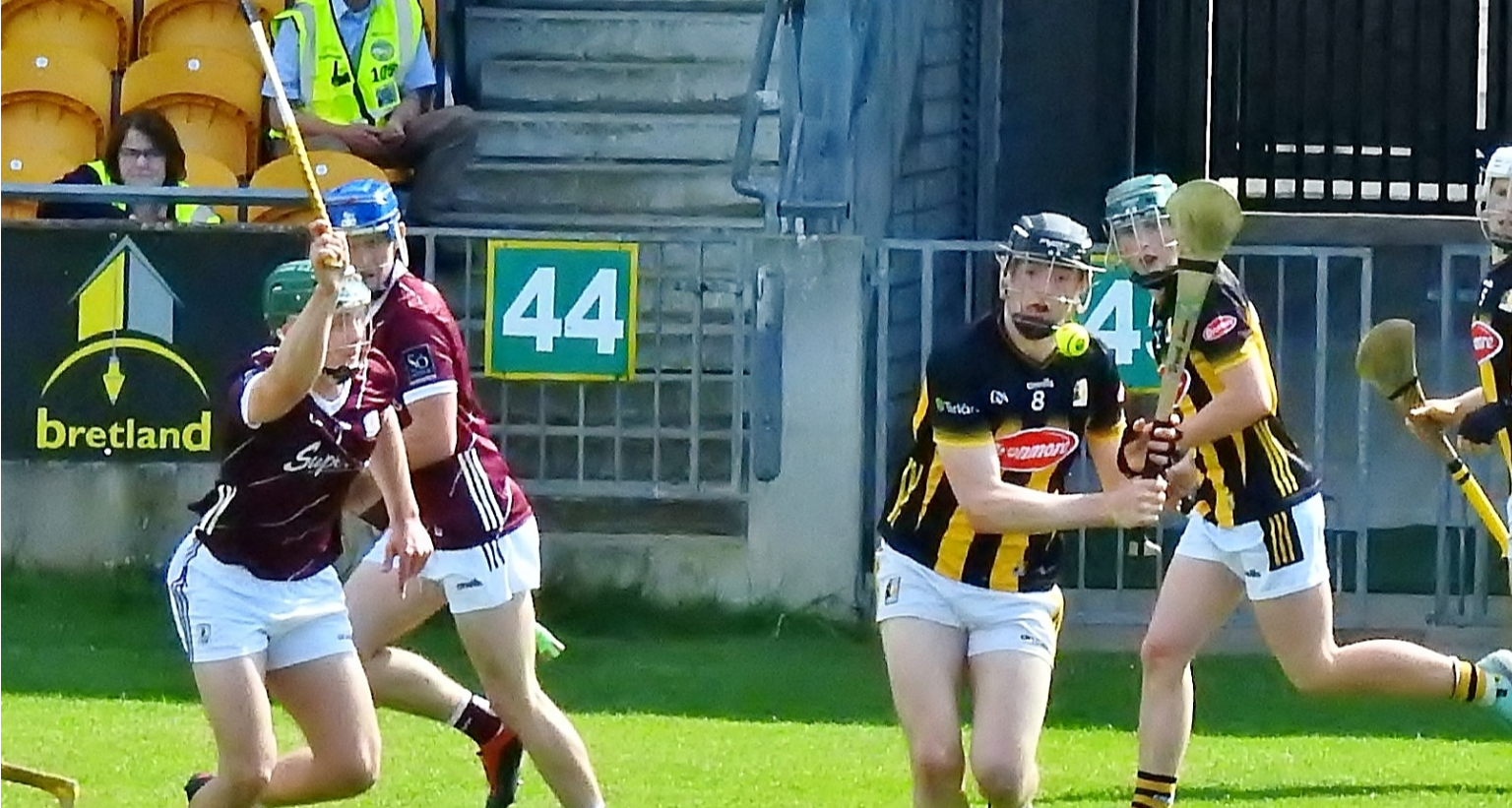 Kilkenny midfielder David Barcoe gets a shot away during the Leinster Minor Hurling Championship Semi-Final clash with Galway  in Glenisk O’Connor Park, Tullamore . Picture: Willie Dempsey