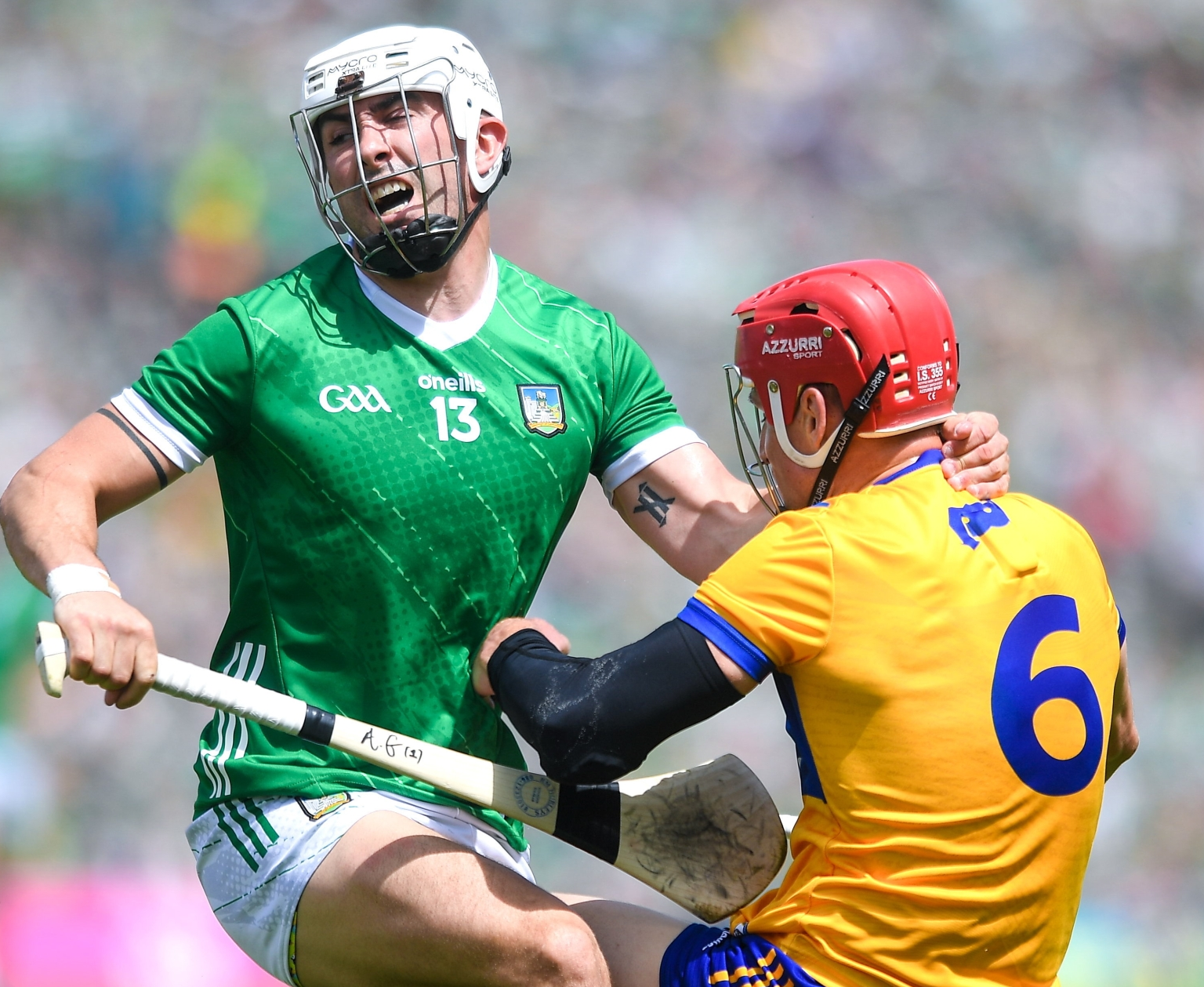 A lot of neutral eyes will be fixed on the meeting of Clare and Limerick in Ennis on Sunday afternoon.  Picture: Sportsfile