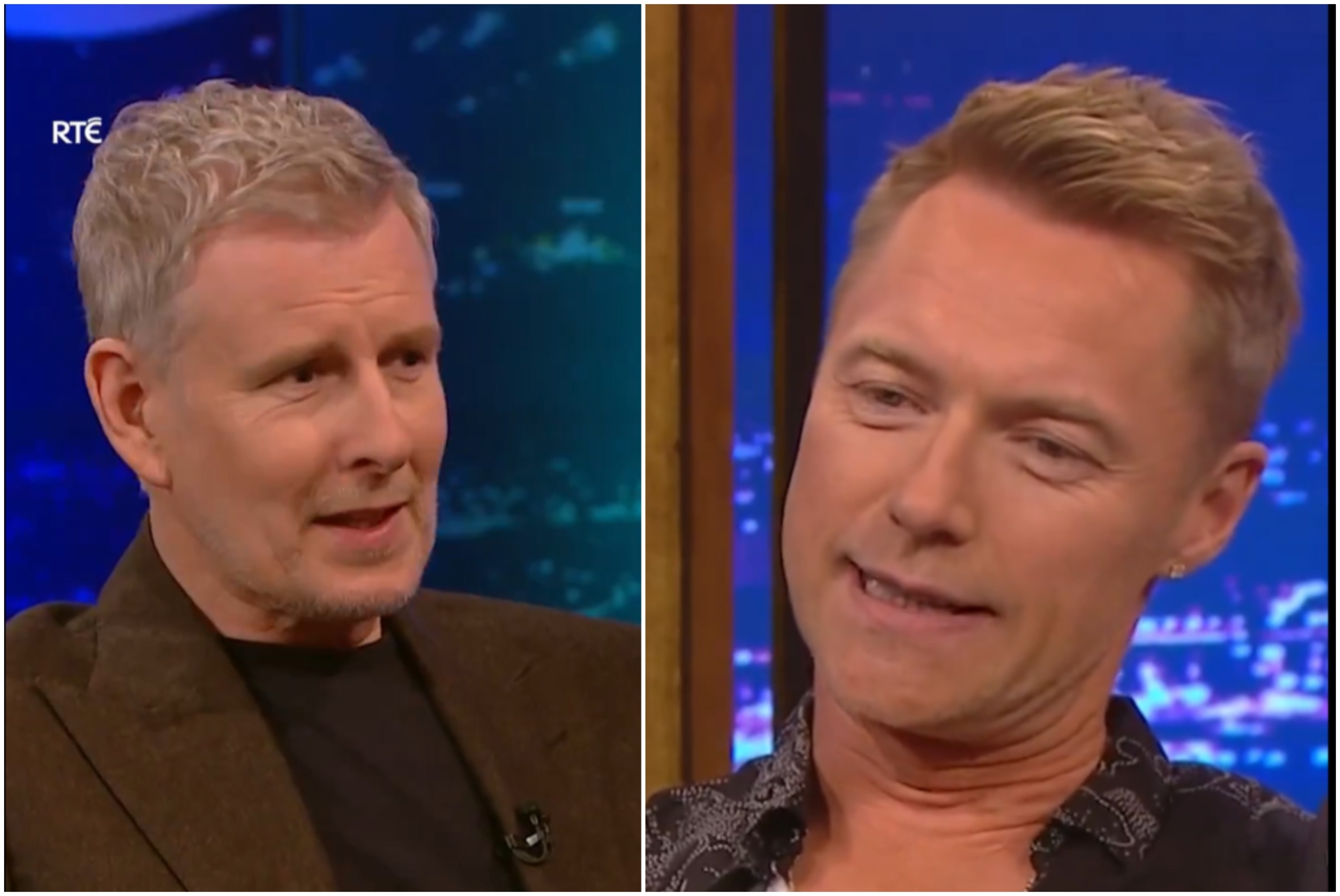 WATCH: Ronan Keating comment on Louis Walsh shocks RTE Late Late Show ...