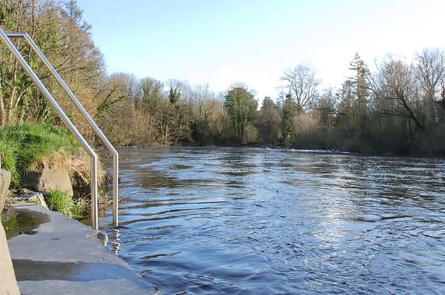 The weir at the Bleach Road in Kilkenny
