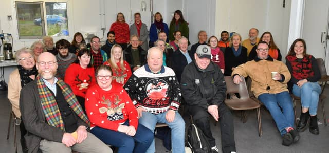 The meeting in Knockdrinna of the Jerpoint Camphill Community PICTURE: HARRY REID