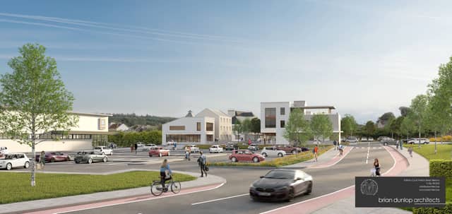 Artist's impression of new Castlecomer Aldi in Kilkenny