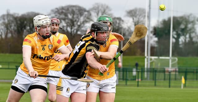 MIkey Stynes was on the scoresheet but couldn't prevent the Kilkenny minors from slipping to defeat against Galway on Good Friday Picture: Willie Dempsey