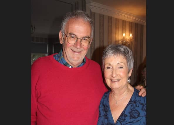 Mark Roper who recently retired as lecturer of the Kilkenny Liberal Studies Group pictured with his partner Jane Keen