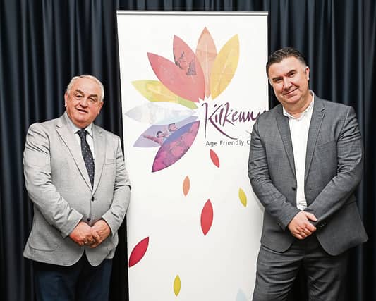 Nickey Brennan and Paul Collins (Ballywire Media) who recently made a Kilkenny Age Friendly Documentary PICTURE Vicky Comerford