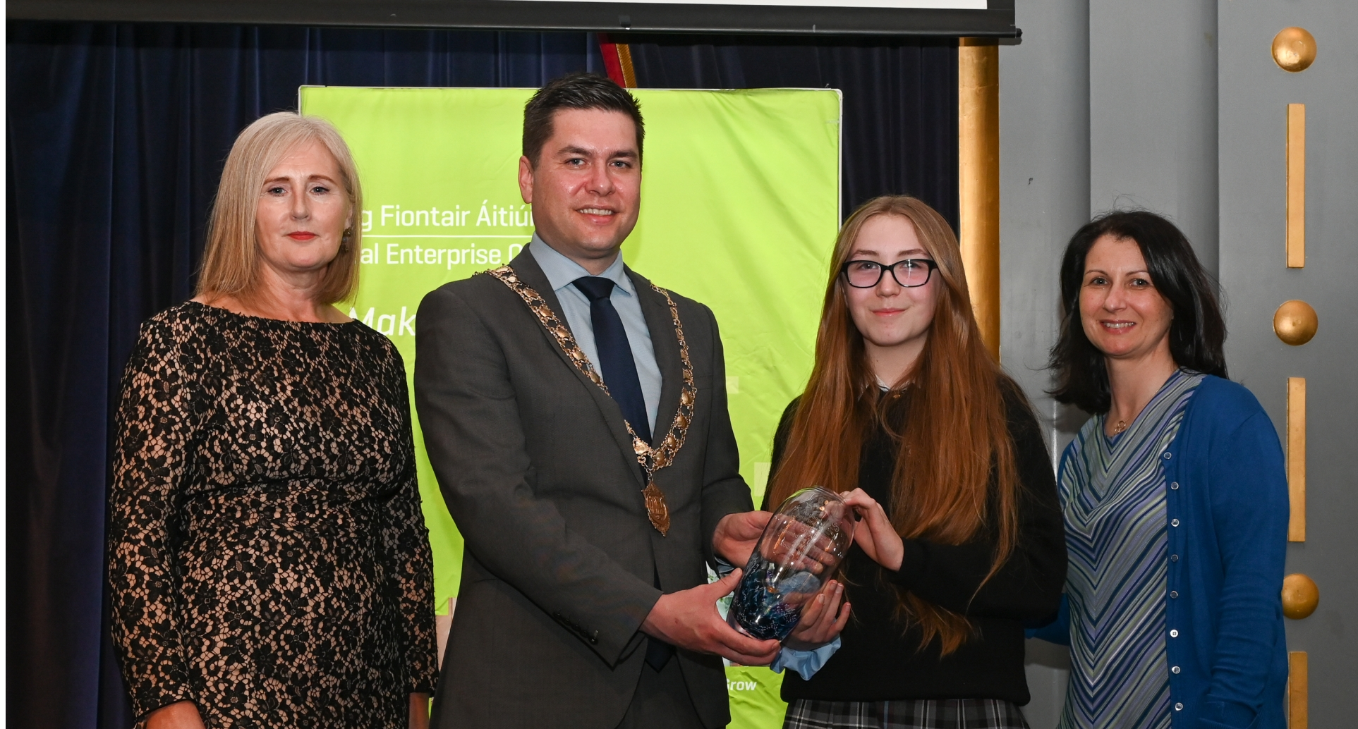 National Finalist in SEP Junior Category, Ciara Ryan, St Brigid's Callan