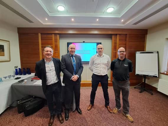 Diageo reps, gardaí and local vintners teamed up for training in the Ormonde Hotel recently