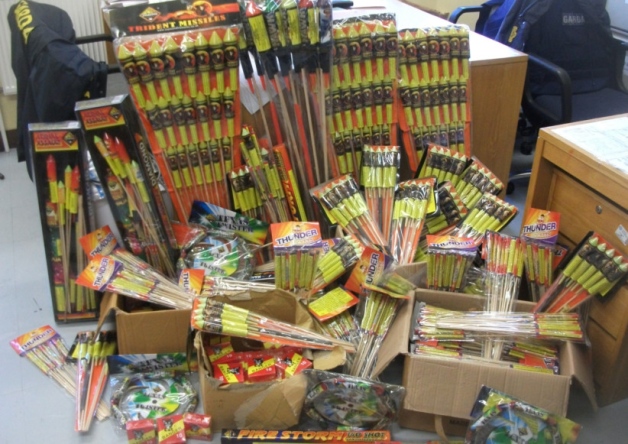 Gardaí issue warning on possibly defective fireworks in Kilkenny