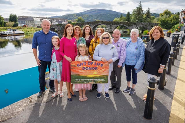 The Doherty family and the Cassidy family with members of the Kilkenny branchof the IKA Bridget Langton (front row fourth from right), John and Mary Lacey and Anne O'Grady